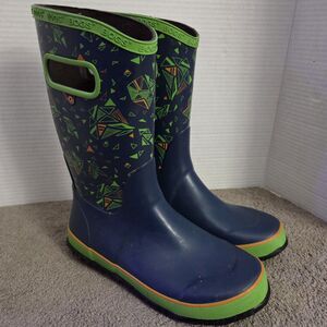 Bogs Trigeo Dark Boot Rainboot YOUTH Size 6